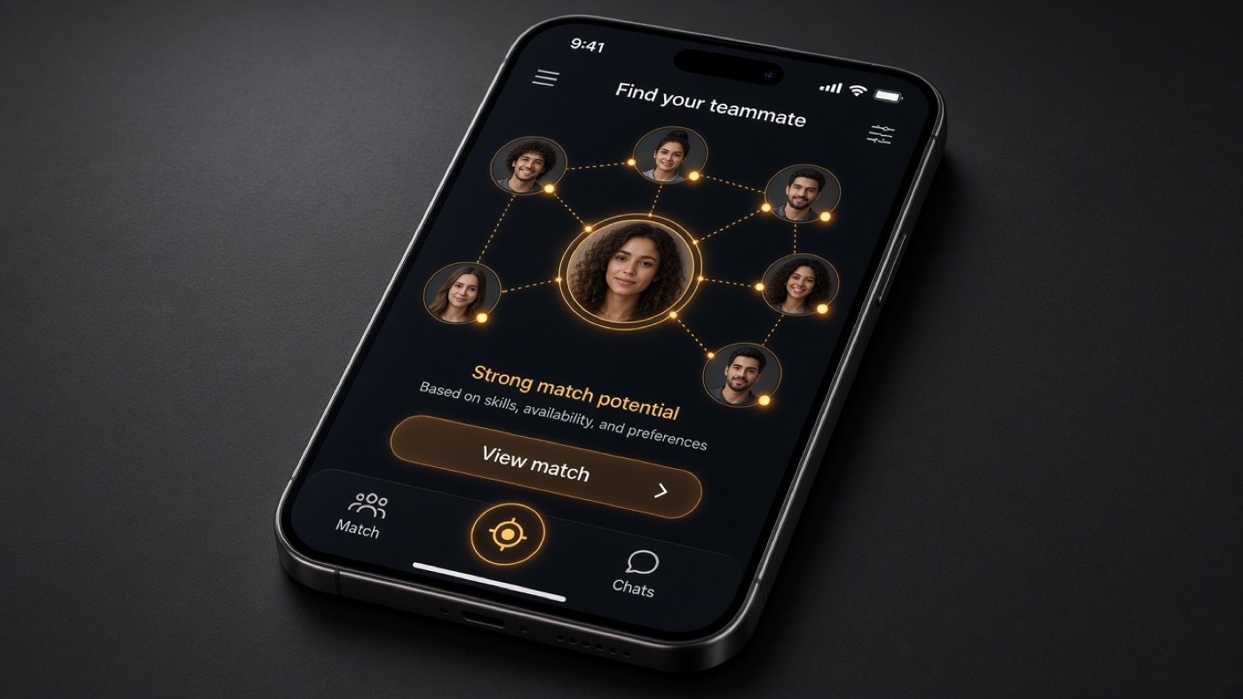 Team Up App — 1